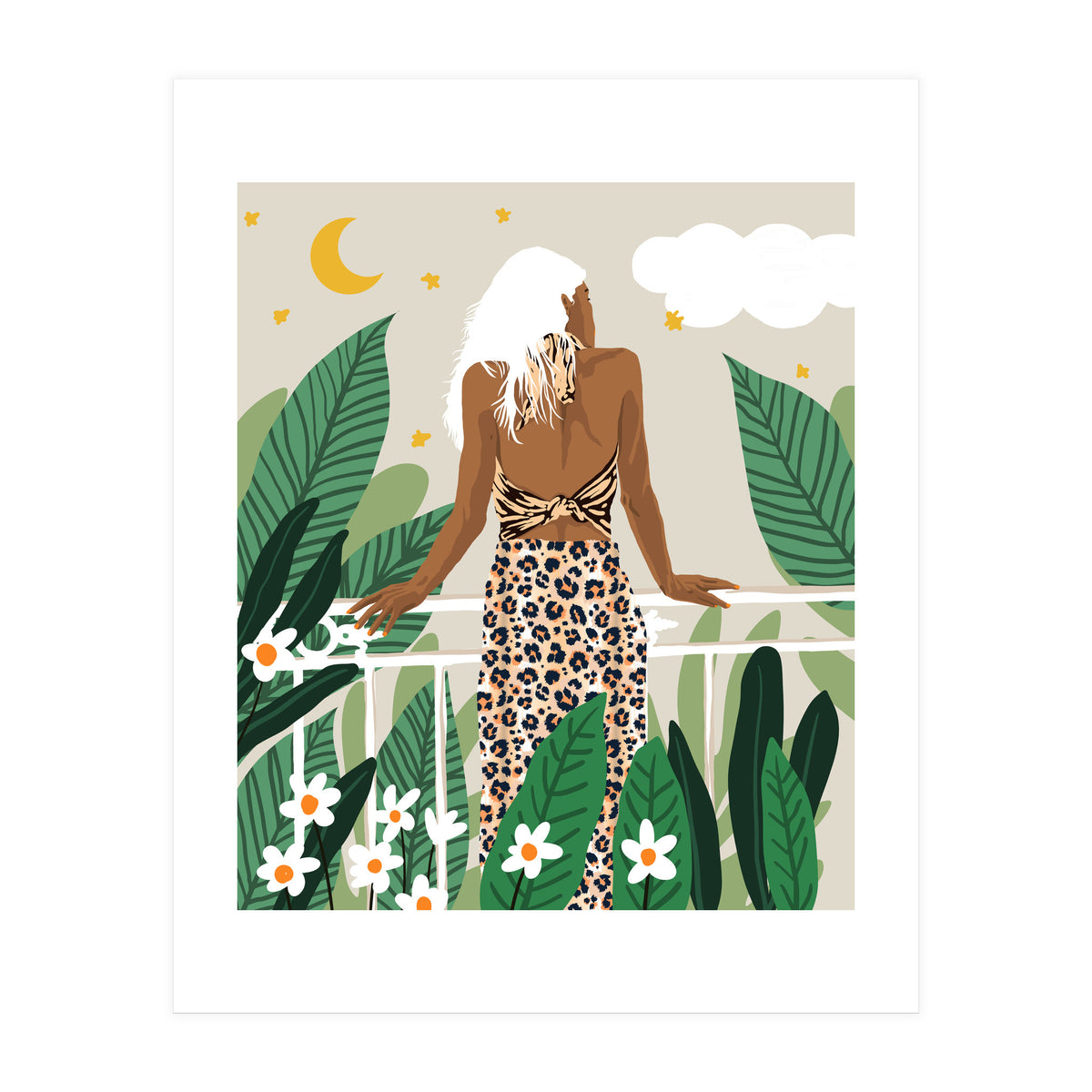 Trust the wait. Embrace the uncertainty. Enjoy the beauty of becoming. (Print Only)