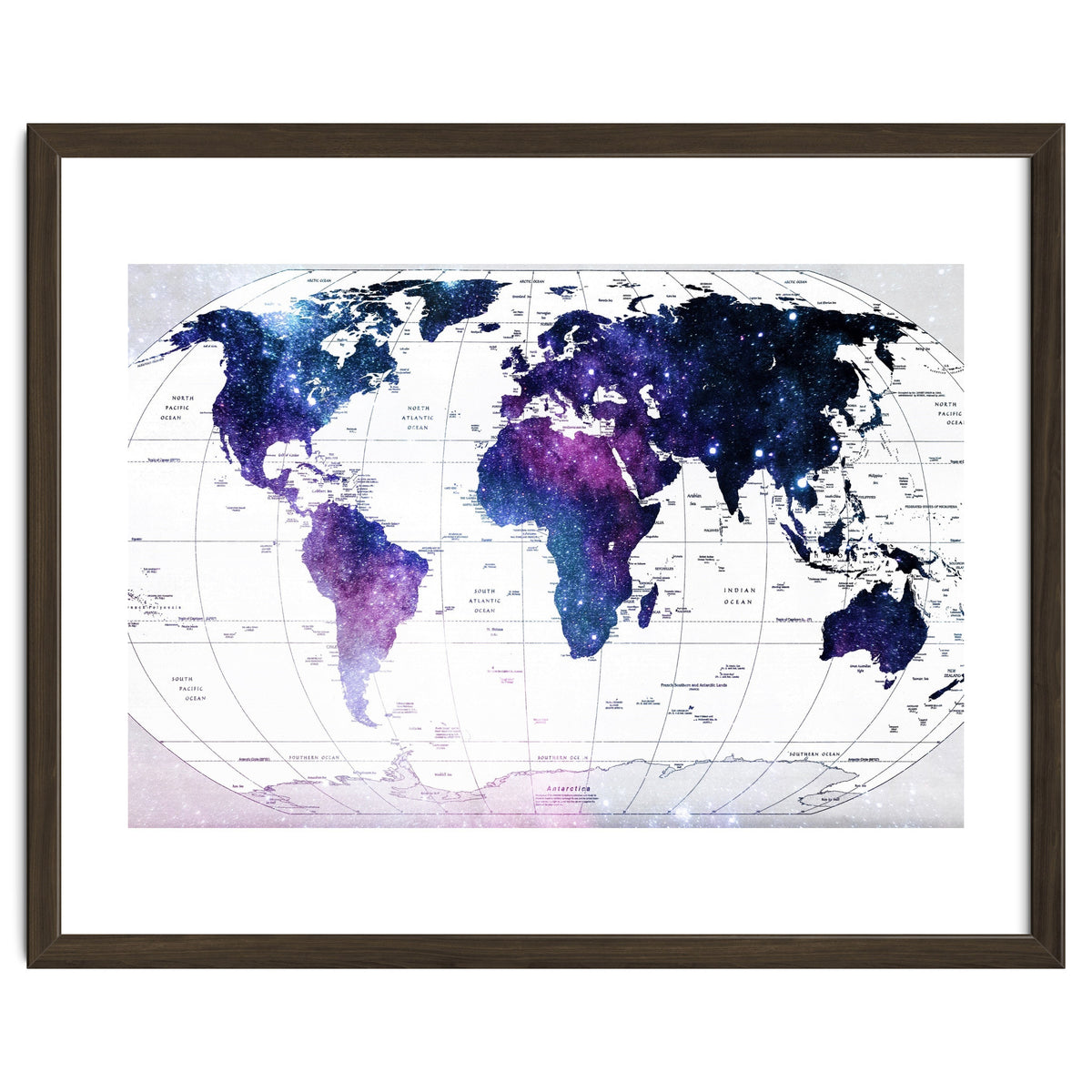 ALLOVER THE WORLD-Galaxy map