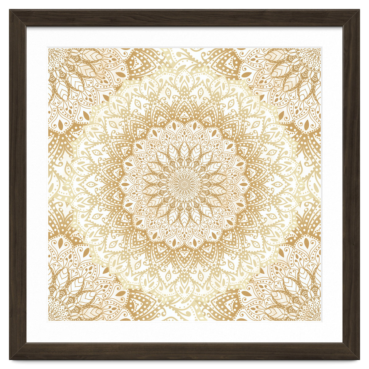 Mandalas For May Gold