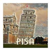 Pisa Tower, Italy (Print Only)