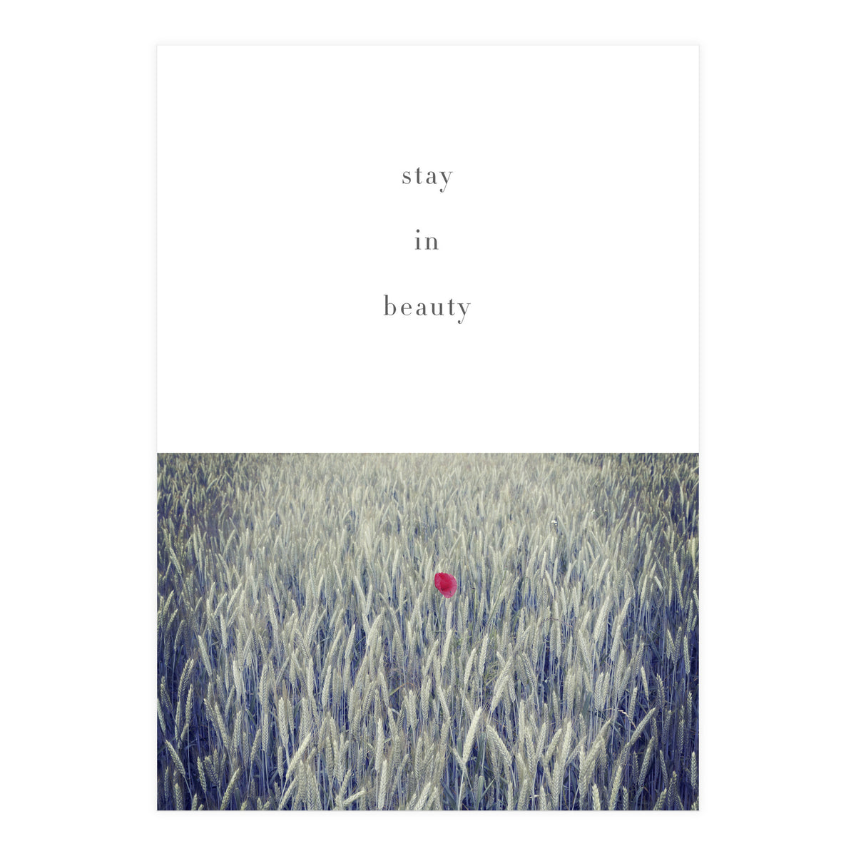 stay in nature (Print Only)