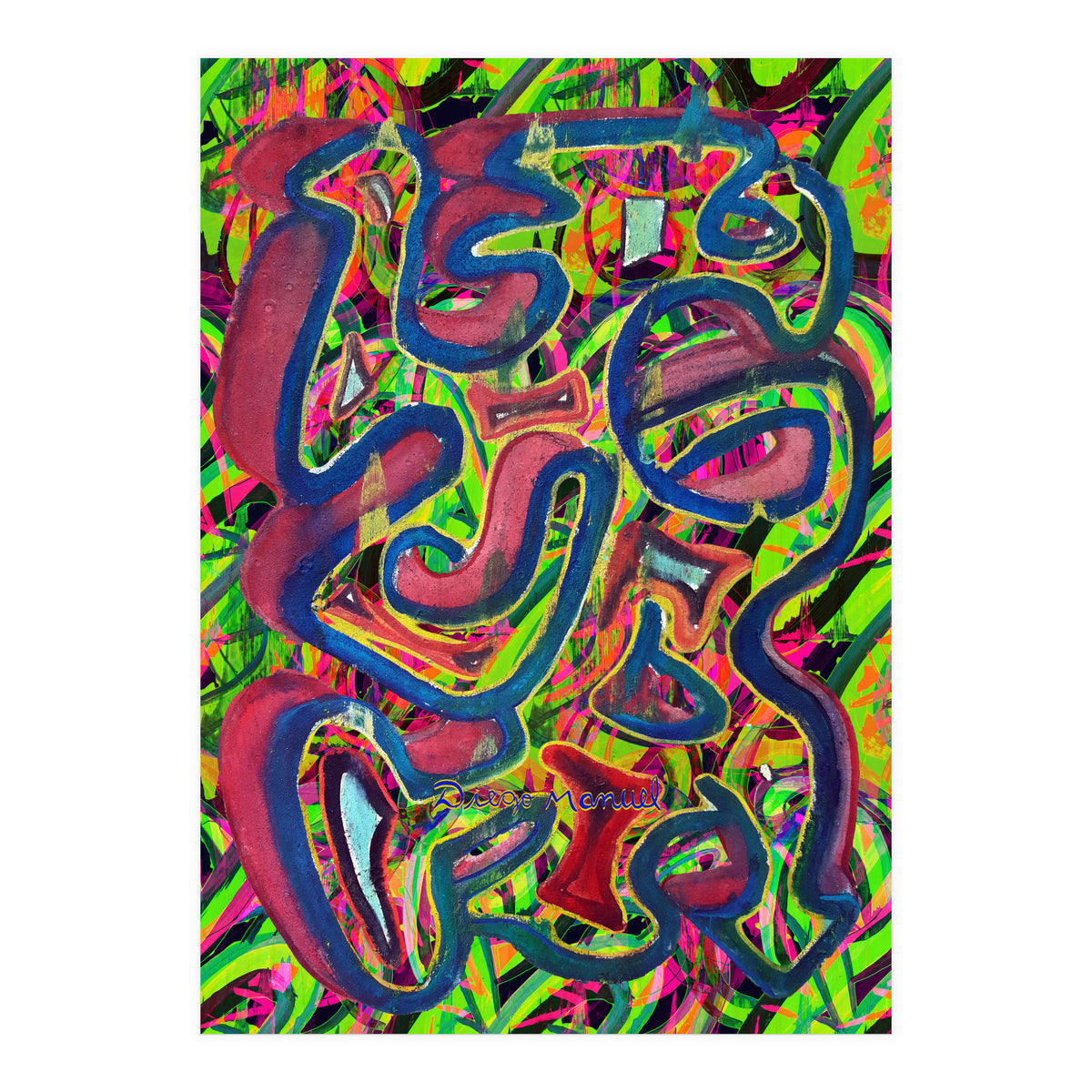 Graffiti Digital 2022 831 (Print Only)