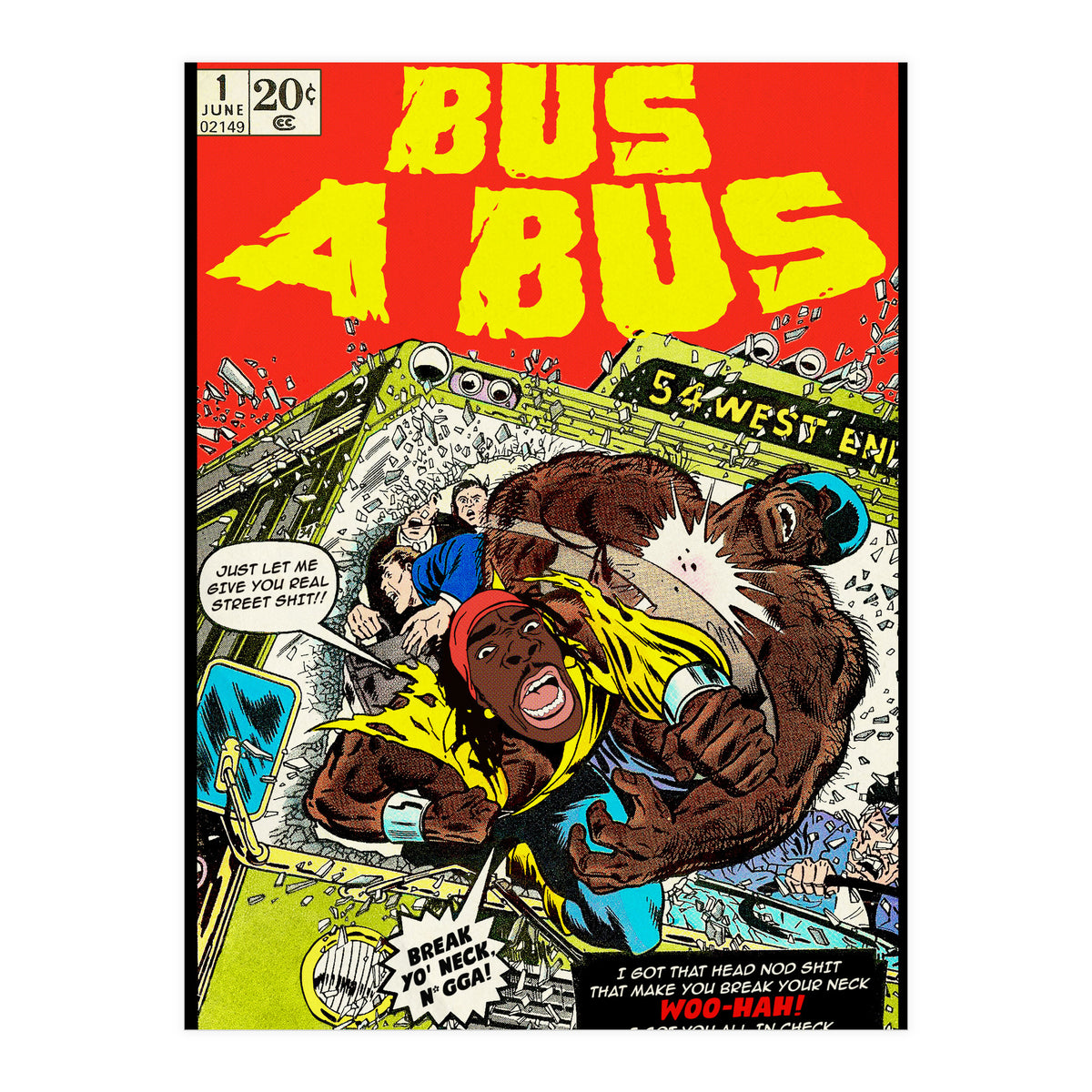 Dangerous Bus (Print Only)