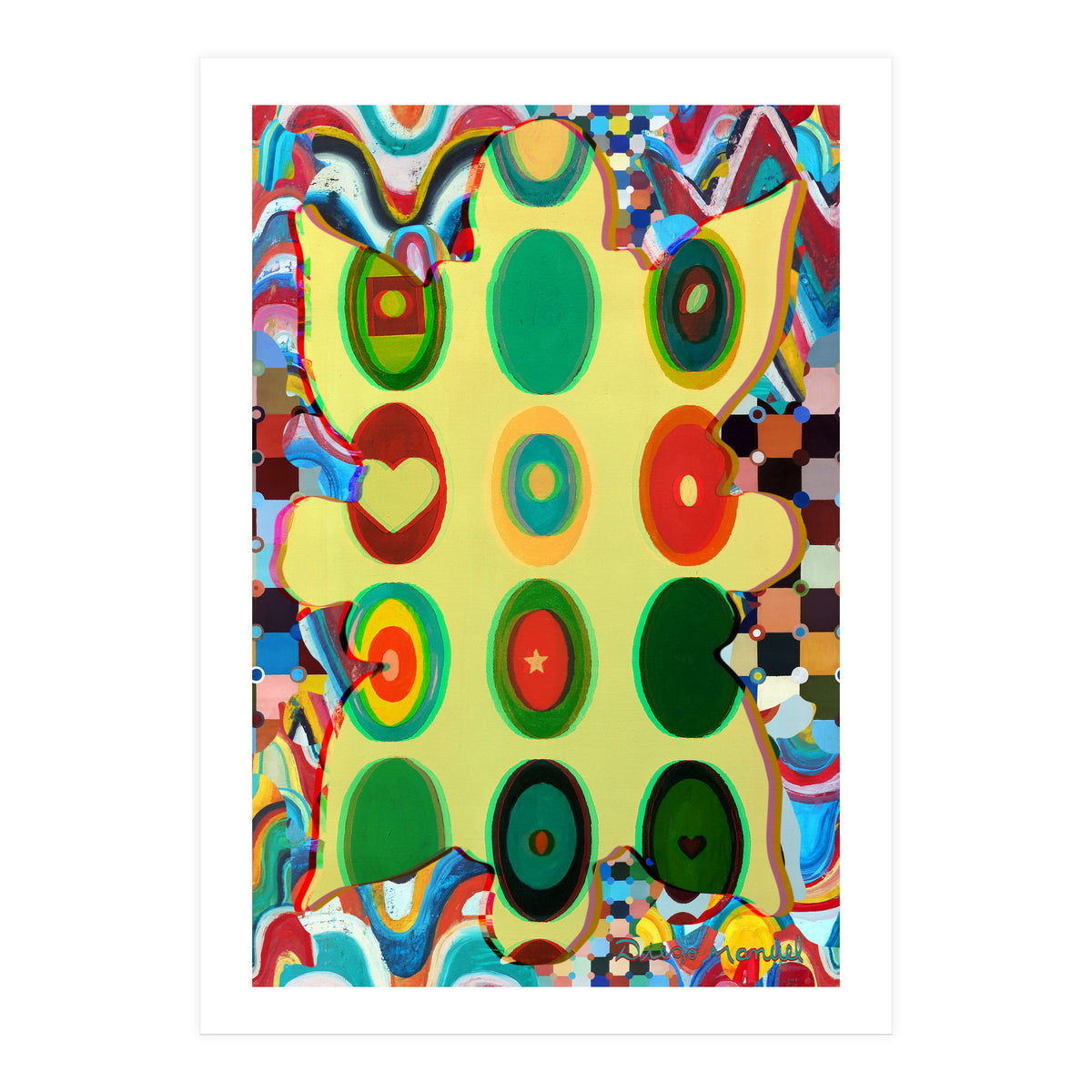 Pop Abstract 2023 Tapiz 97 (Print Only)