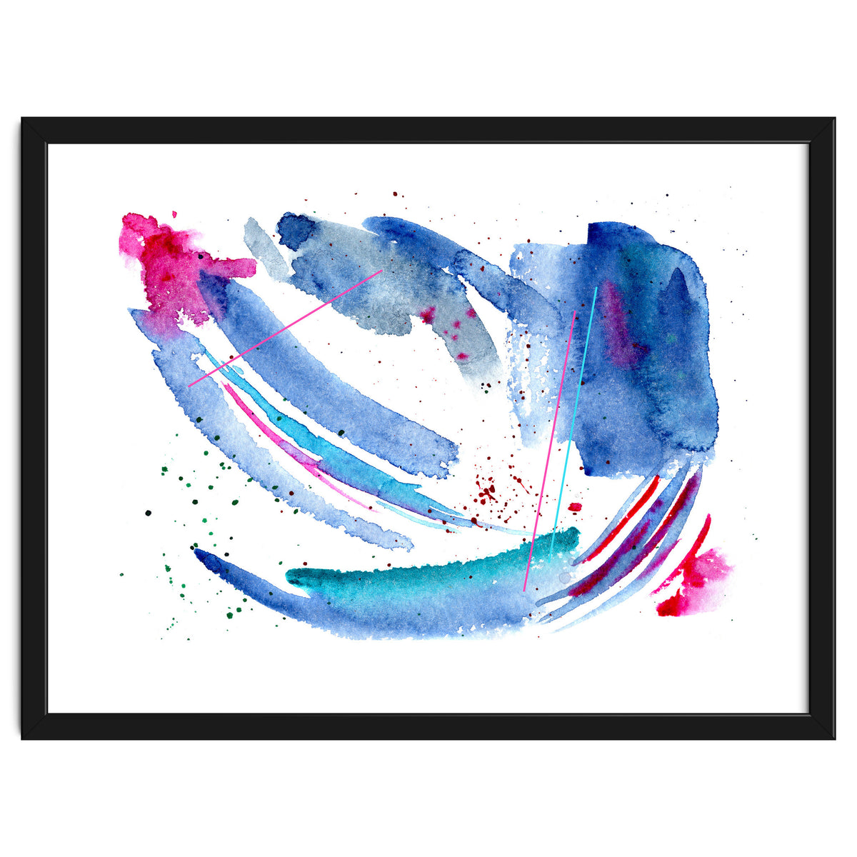 Happiness vibes || watercolor