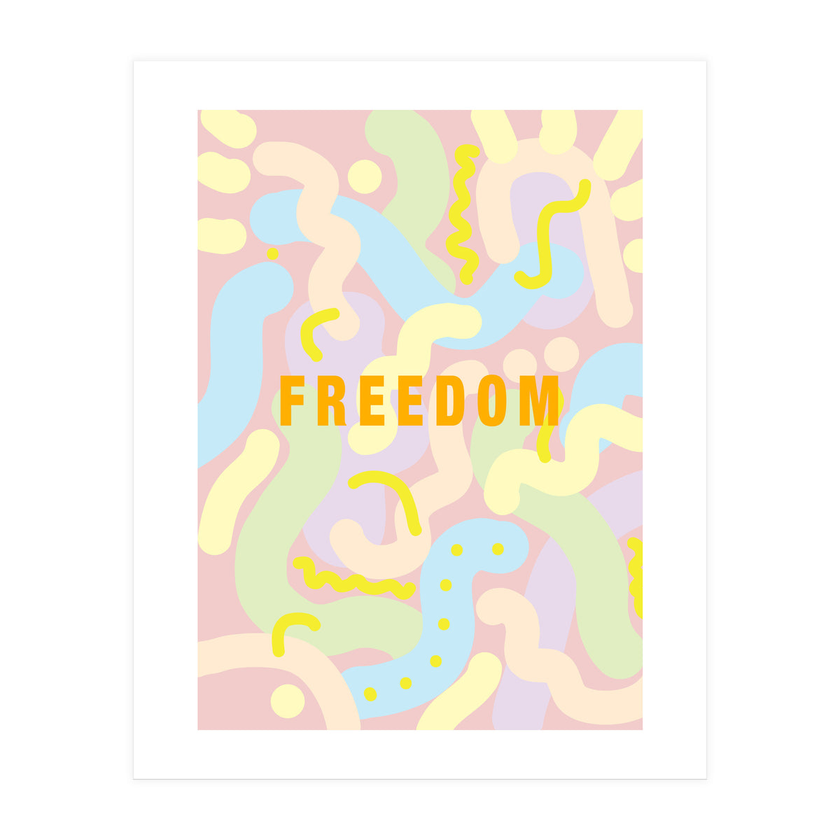 Freedom Swirl Pastel (Print Only)