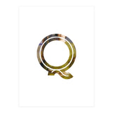 Letter Q - (Impress) (Print Only) thumbnail