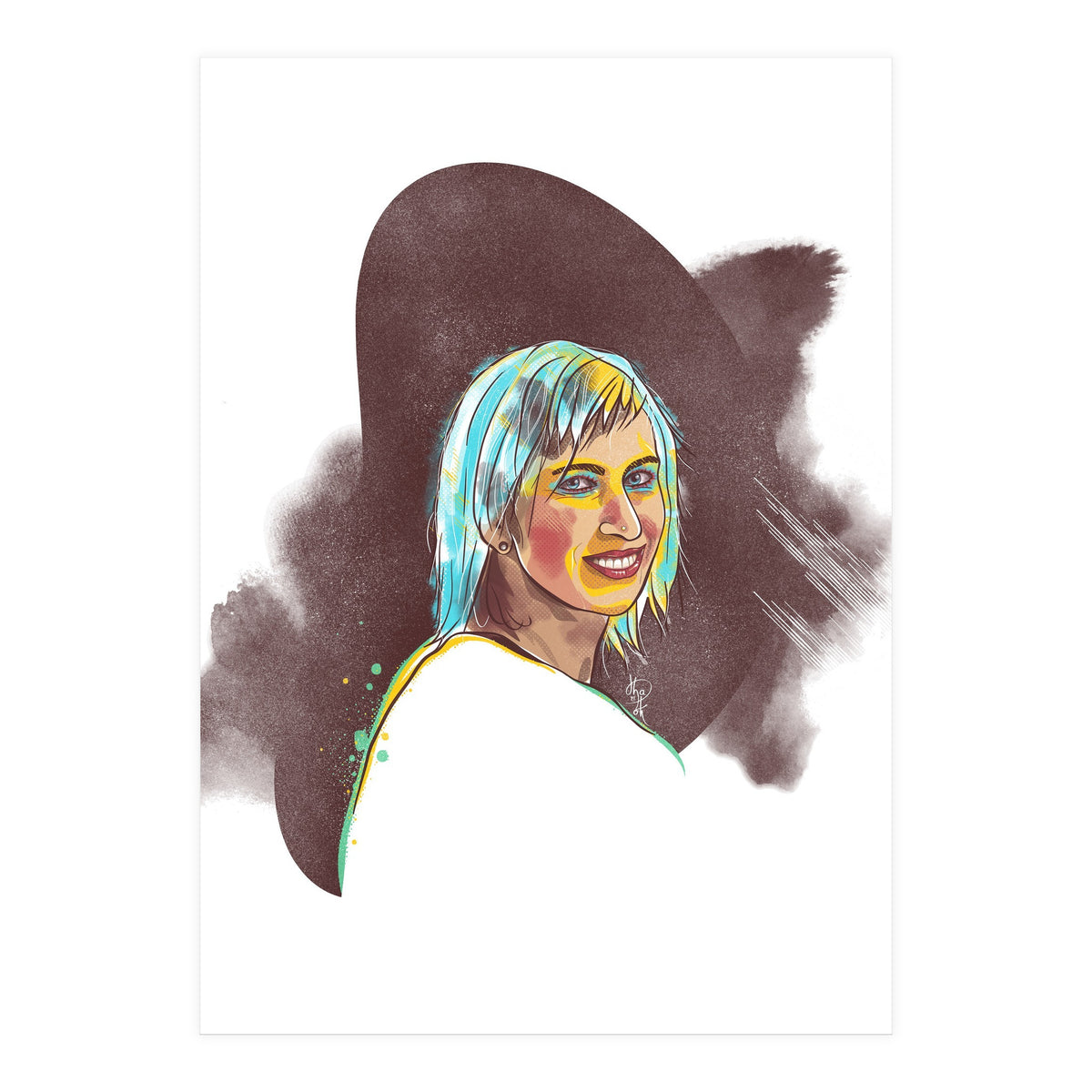 Smiling Eyes 1 (Print Only)