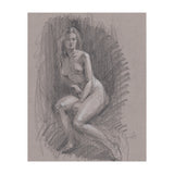 Beautiful drawing of a woman (Print Only) thumbnail