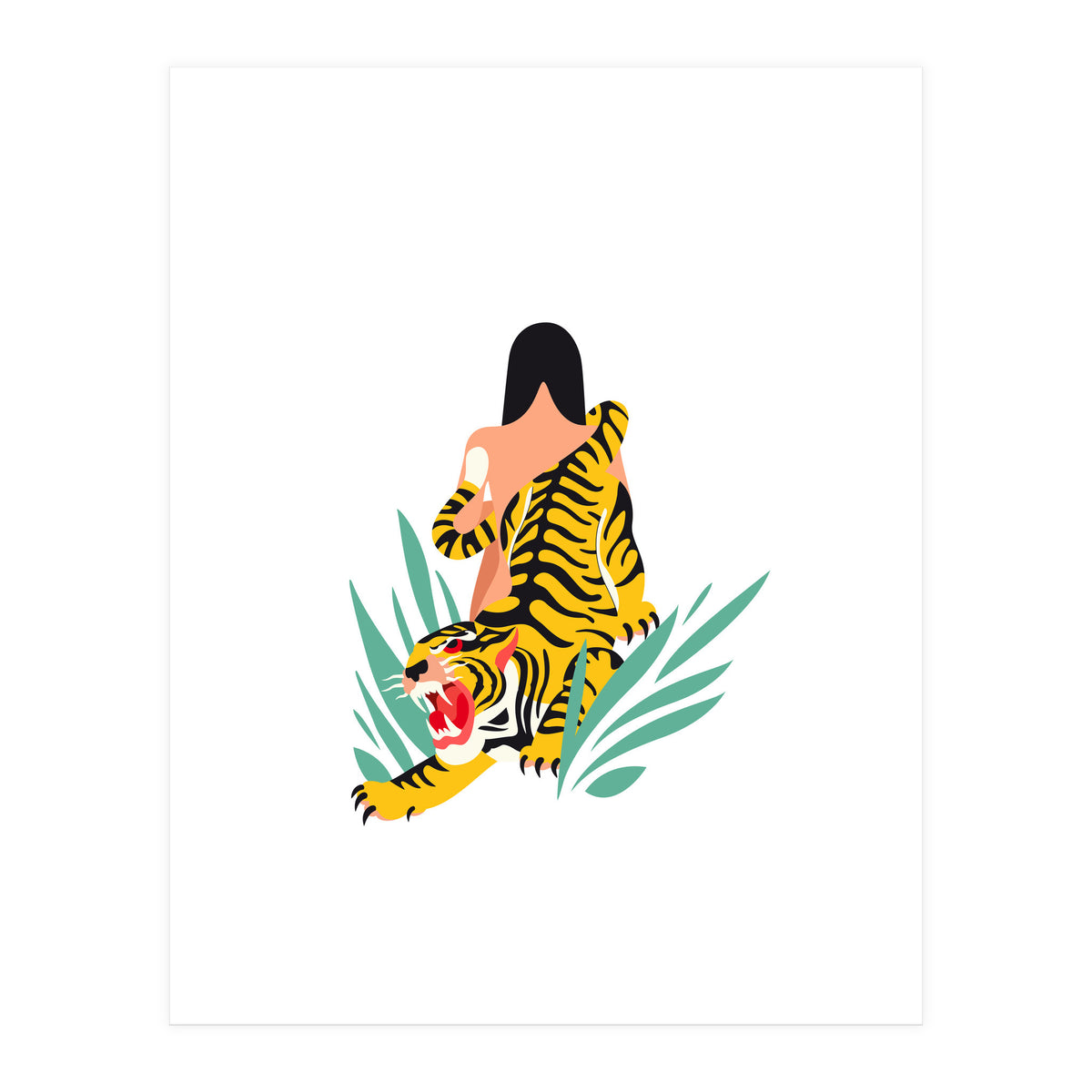 Waking the tiger (Print Only)