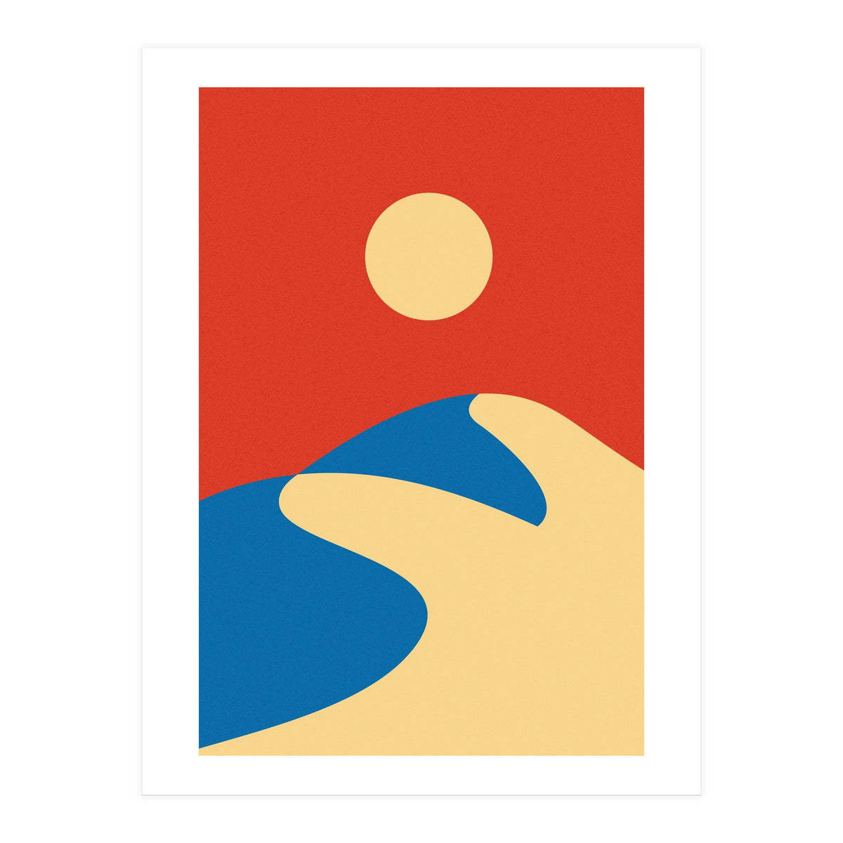 Mid Century Sahara Desert (Print Only)