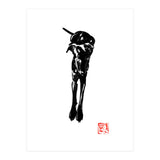 Balck Dog 02  (Print Only) thumbnail