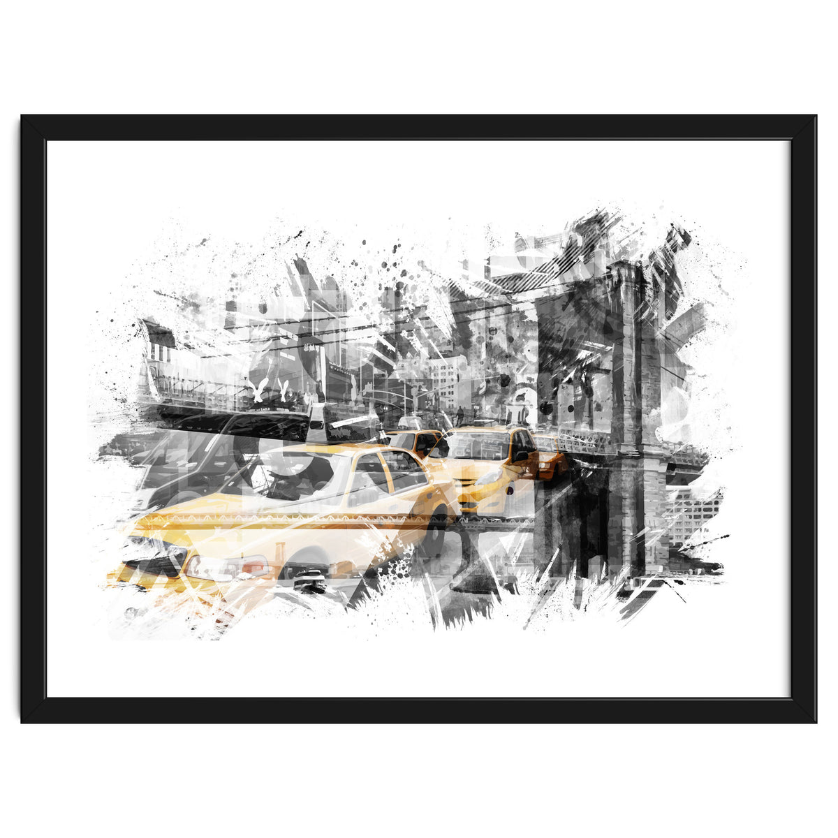 Modern Art NYC Collage