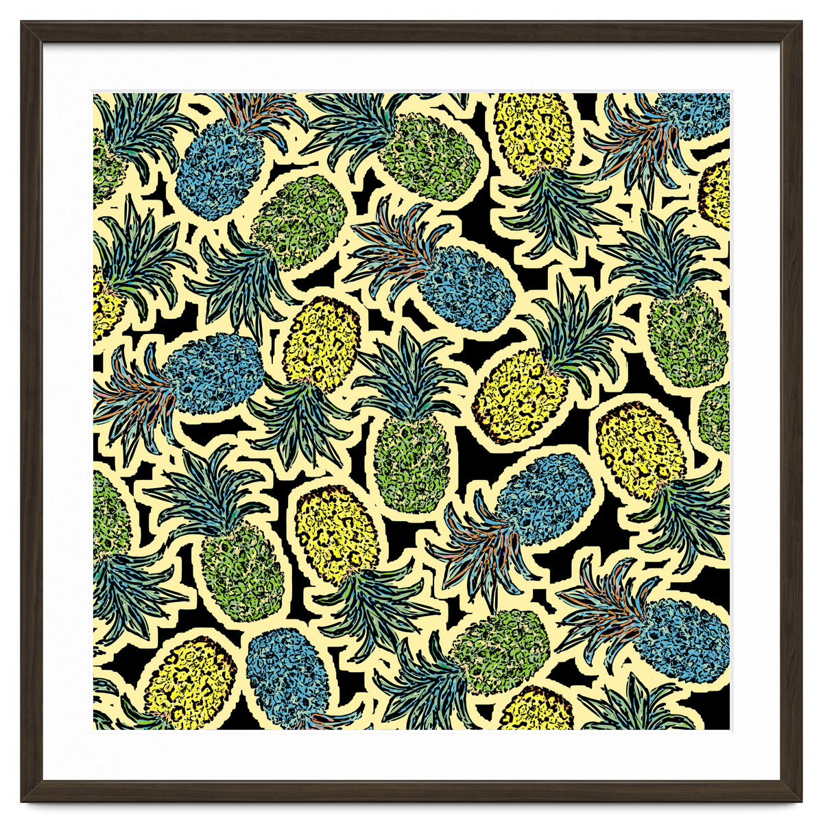 Pineapple Pandemonium Retro Tone