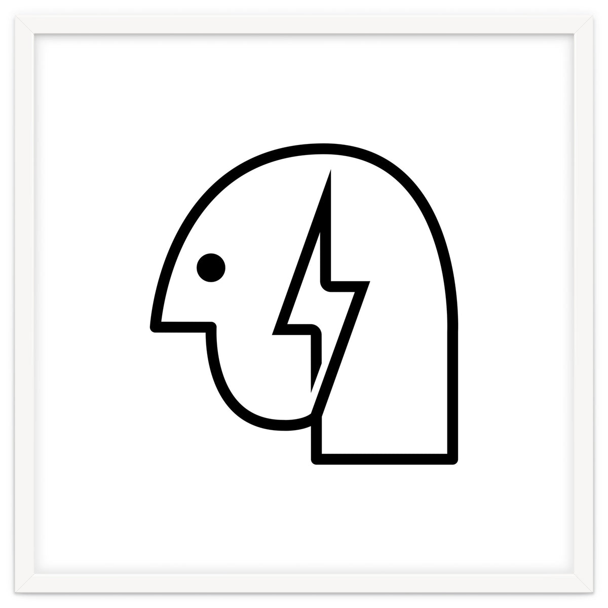 Head Lightning_White