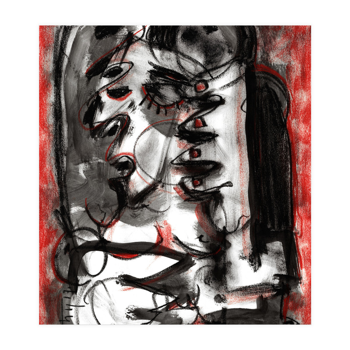 Shame - white background (Print Only)