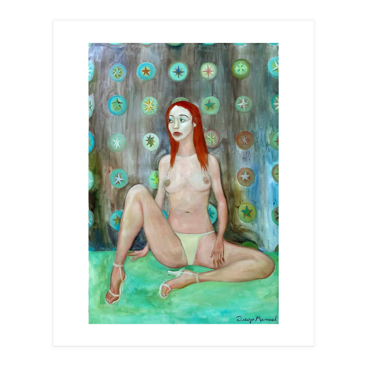 Retrato Con Estrellas (Print Only)