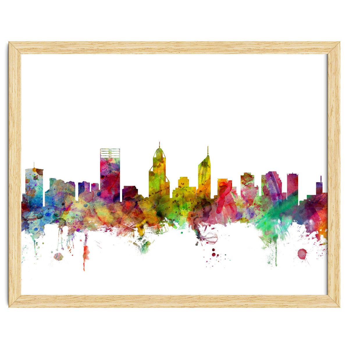 Perth Australia Skyline