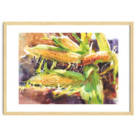 Corn watercolor