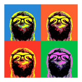 Four Colors Sloth (Print Only) thumbnail
