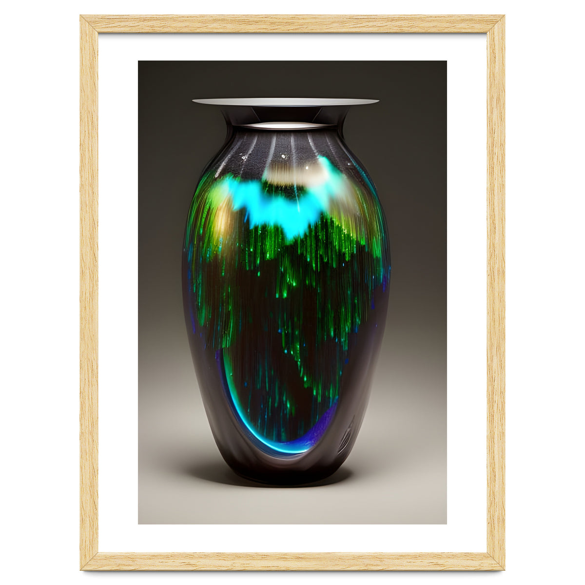 Antique Cosmic Vase Digital AI Art