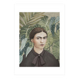 Frida With Plants (Print Only) thumbnail