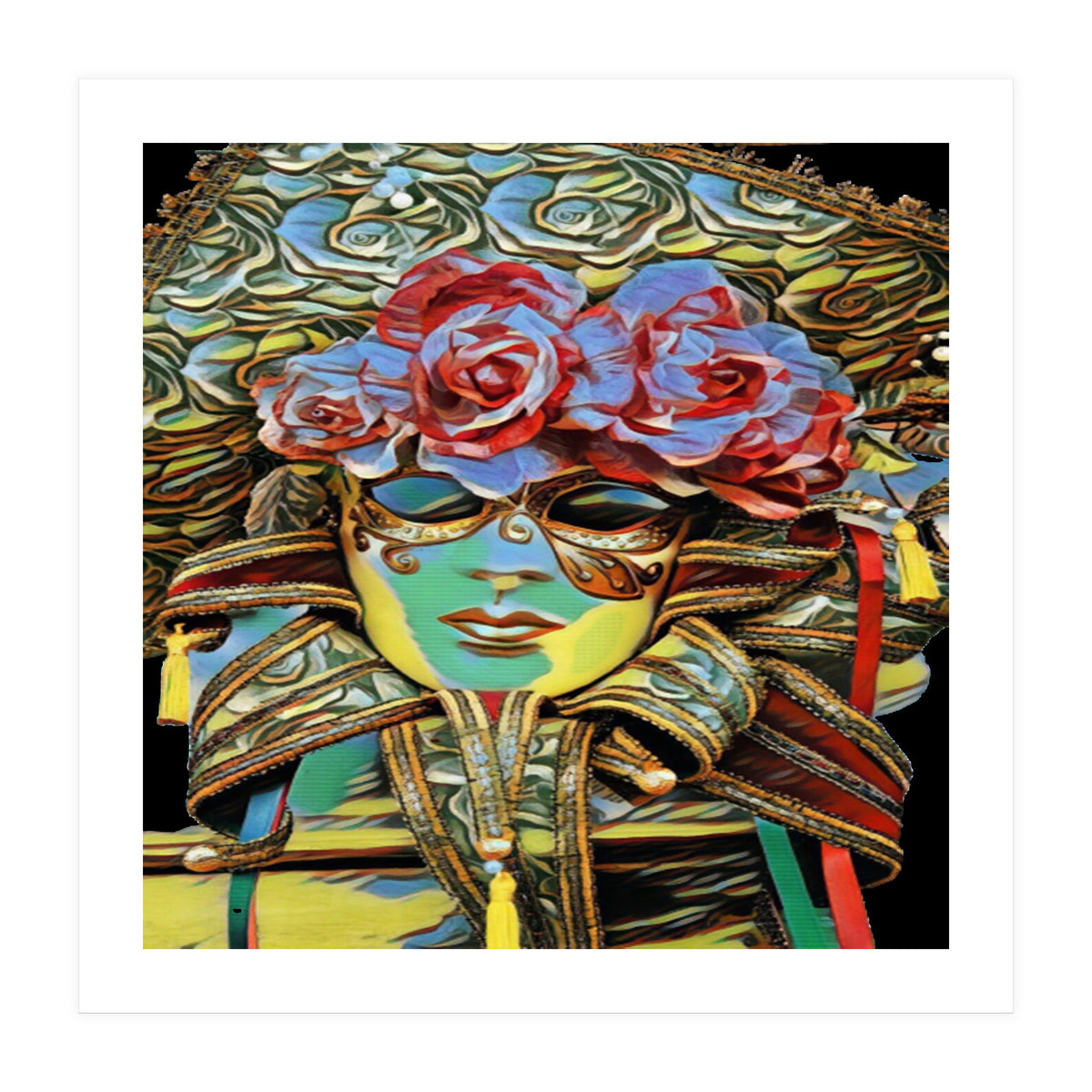 Venetian Mask - Venezia Carnival (Print Only)