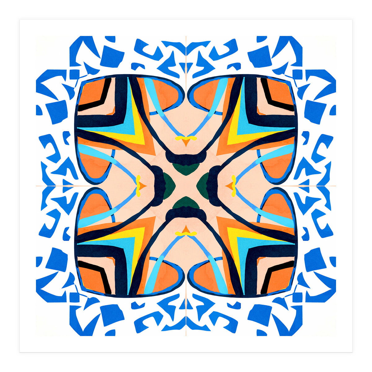 Mediterranean Tile (Print Only)