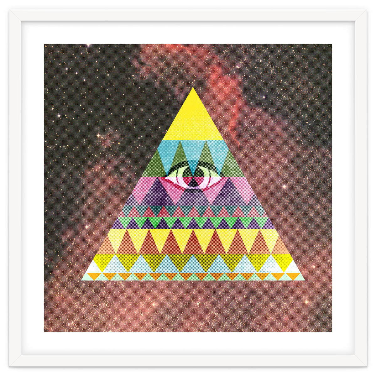 Pyramid In Space