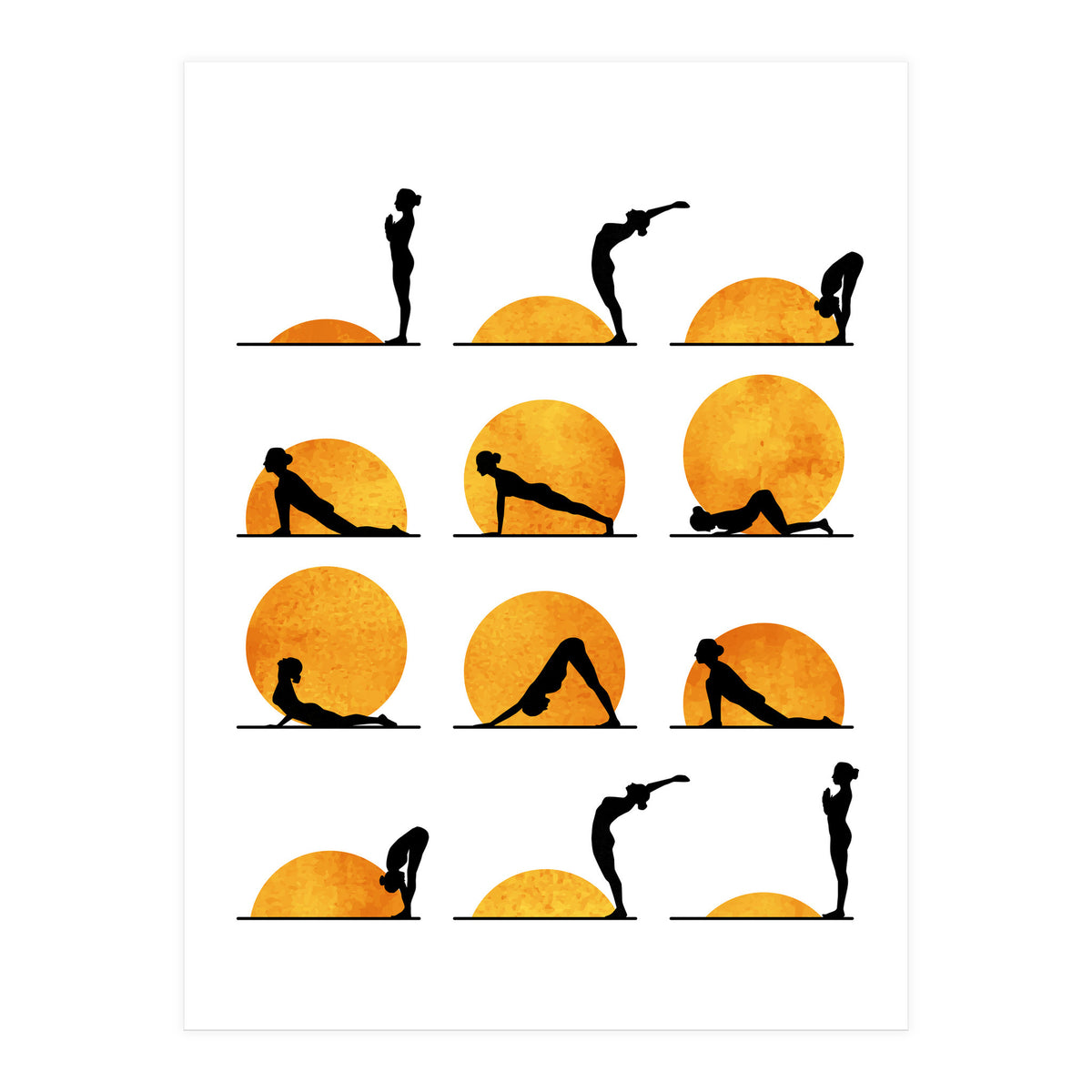 Yoga Sun (Print Only)