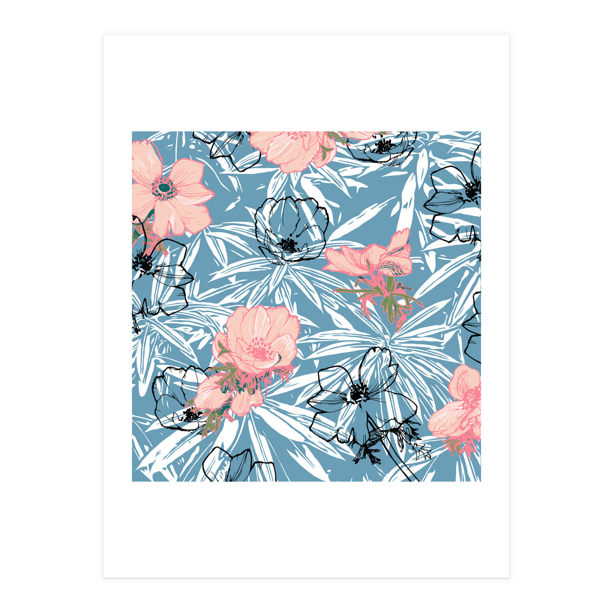 Backyard Palm (Print Only)