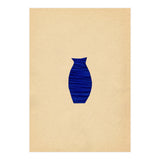 Ultramarine minimalist vase (Print Only) thumbnail