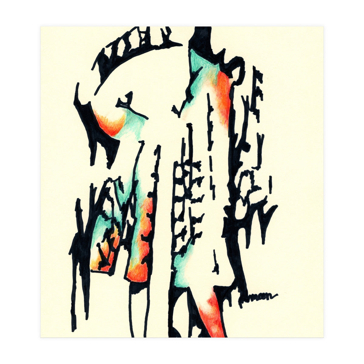 Turn to the left (Print Only)