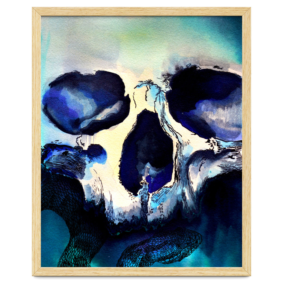 Blue Skull