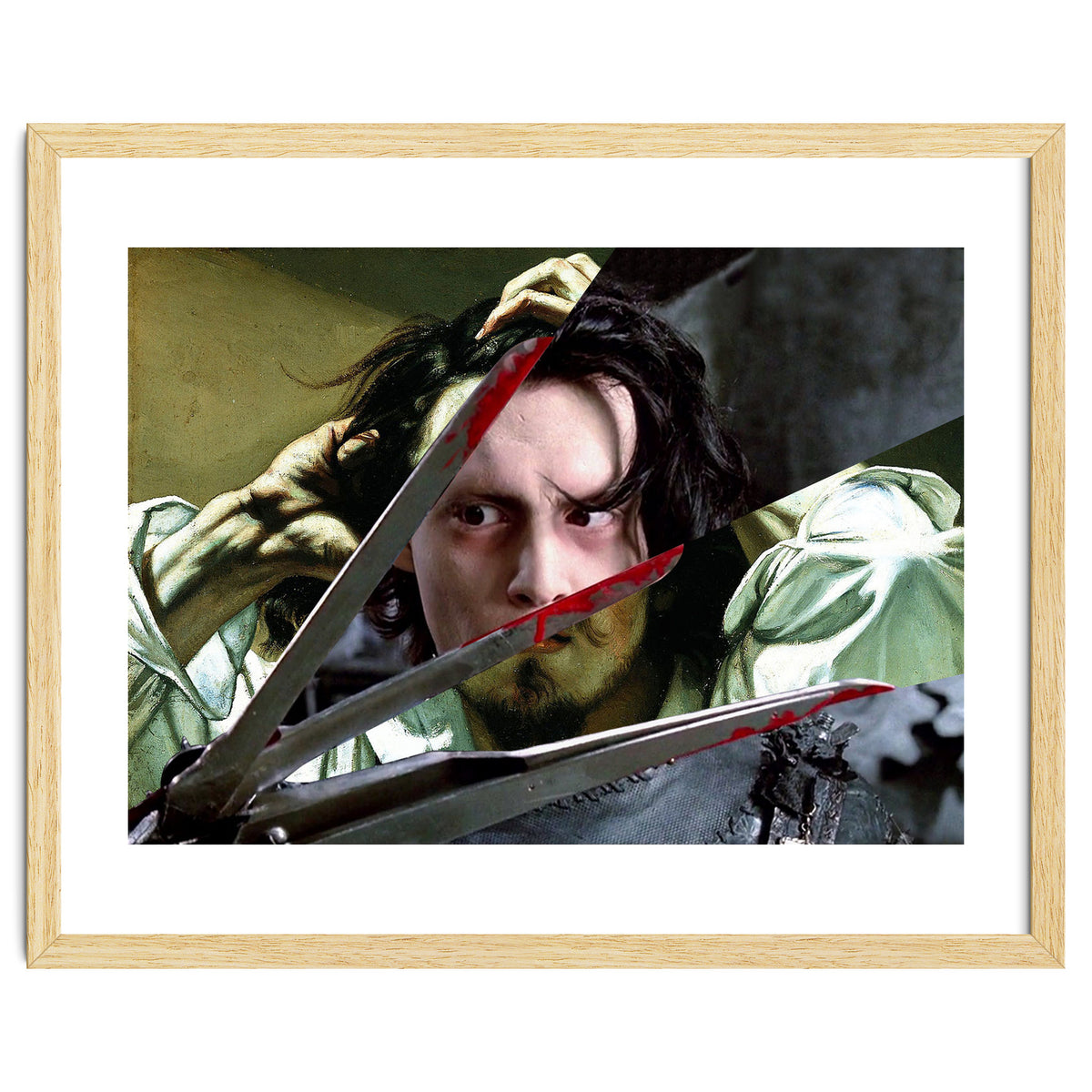 Courbet's The Desperate Man And Edward Scissorhands