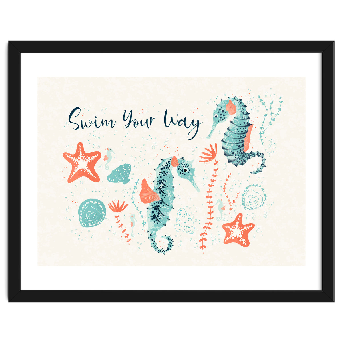 Swim Your Way Seahorse