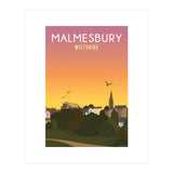 Malmesbury Sunset (Print Only) thumbnail