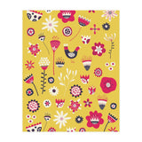 Spring Folk Floral Yellow (Print Only) thumbnail