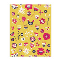 Spring Folk Floral Yellow (Print Only)