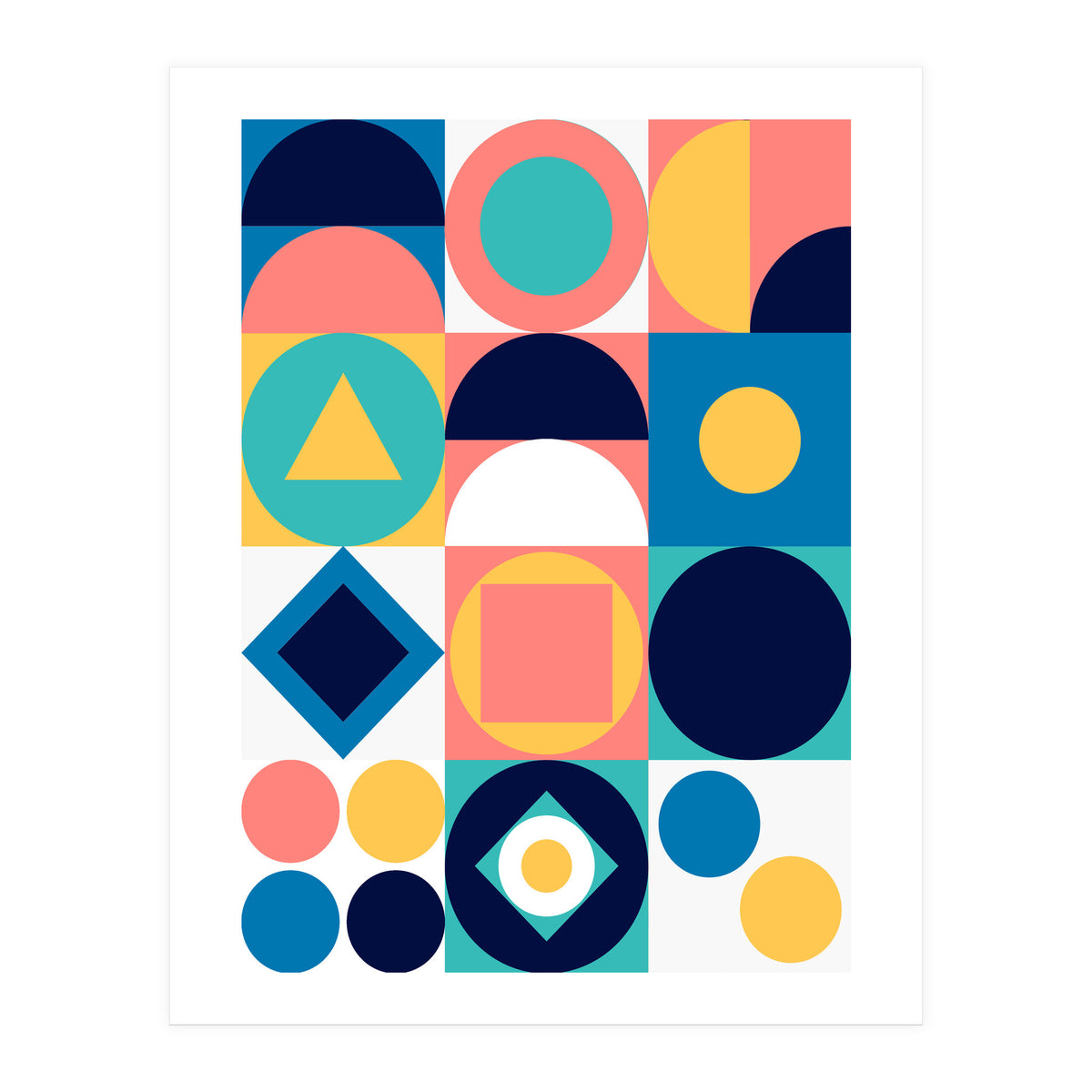 Mescolanza - Rebelion of Geometrica  (Print Only)