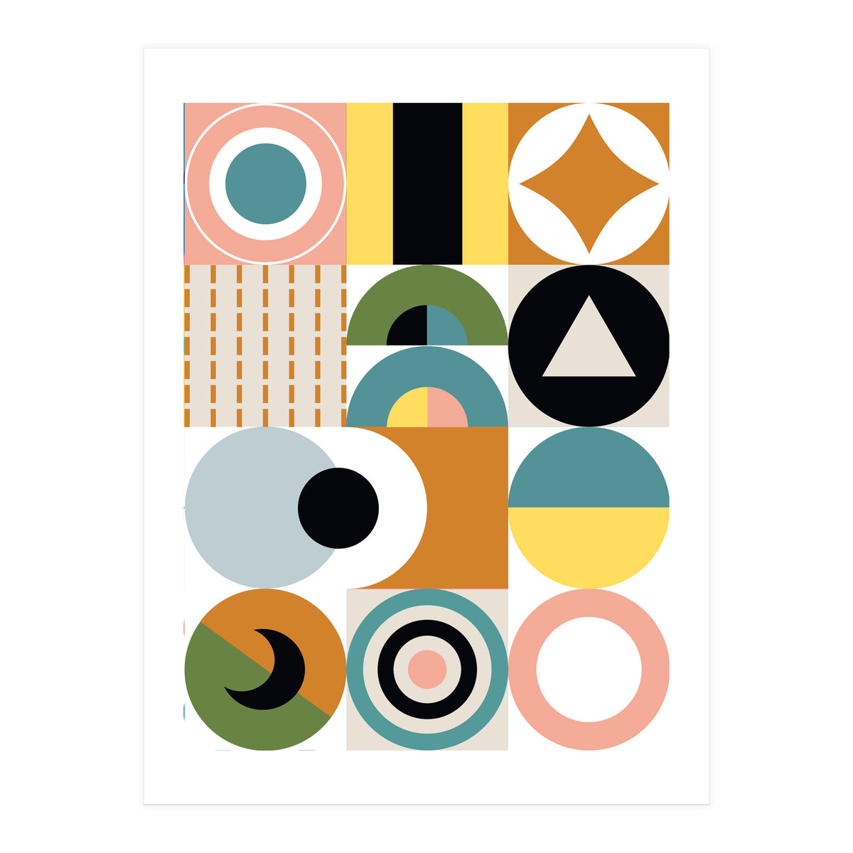 Mescolanza - Rebelion of Geometrica  (Print Only)