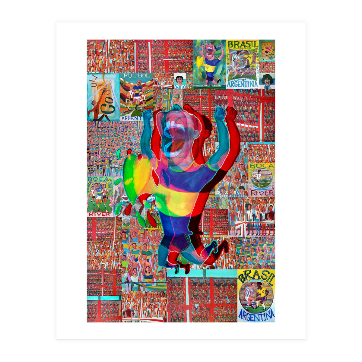 Soccer Pop 5 (Print Only)