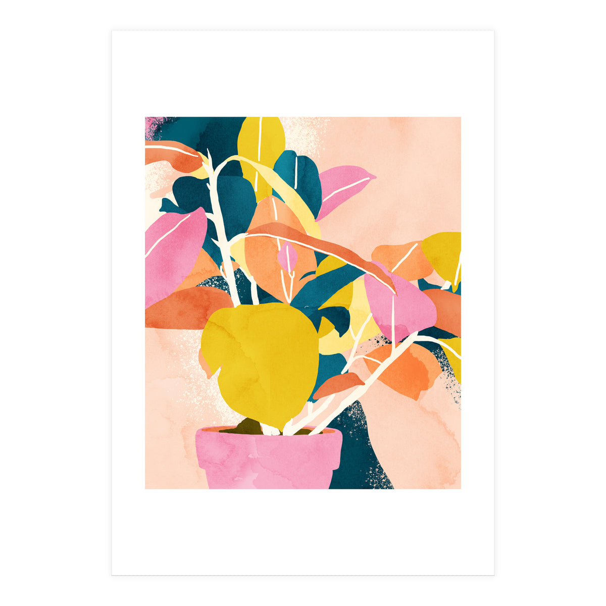 Nature Always Wears The Colors Of The Spirit (Print Only)