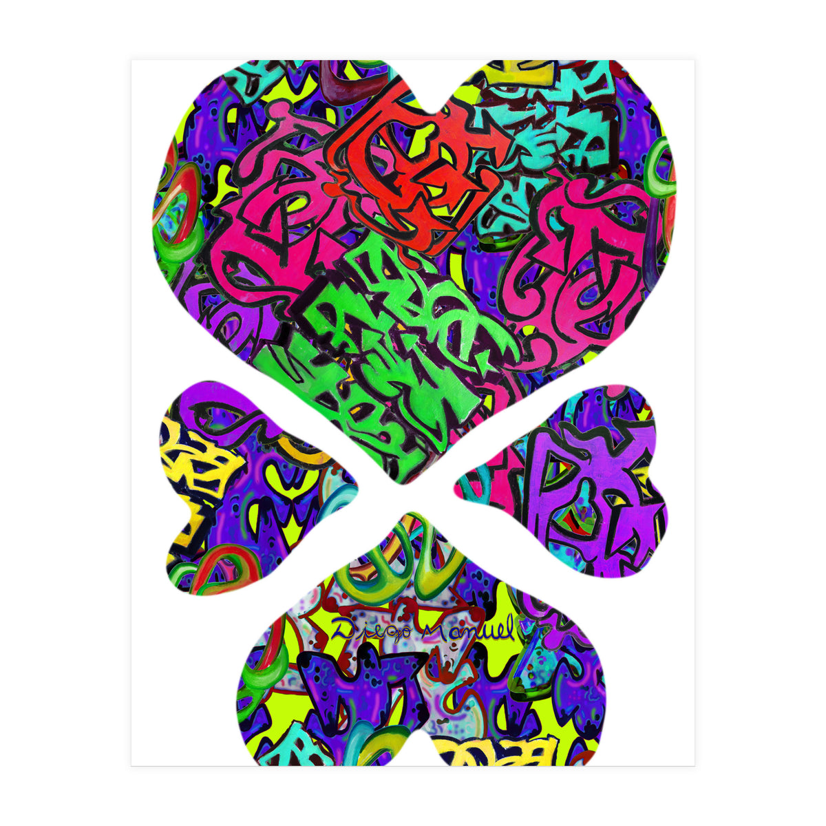 4 Corazones 12 (Print Only)