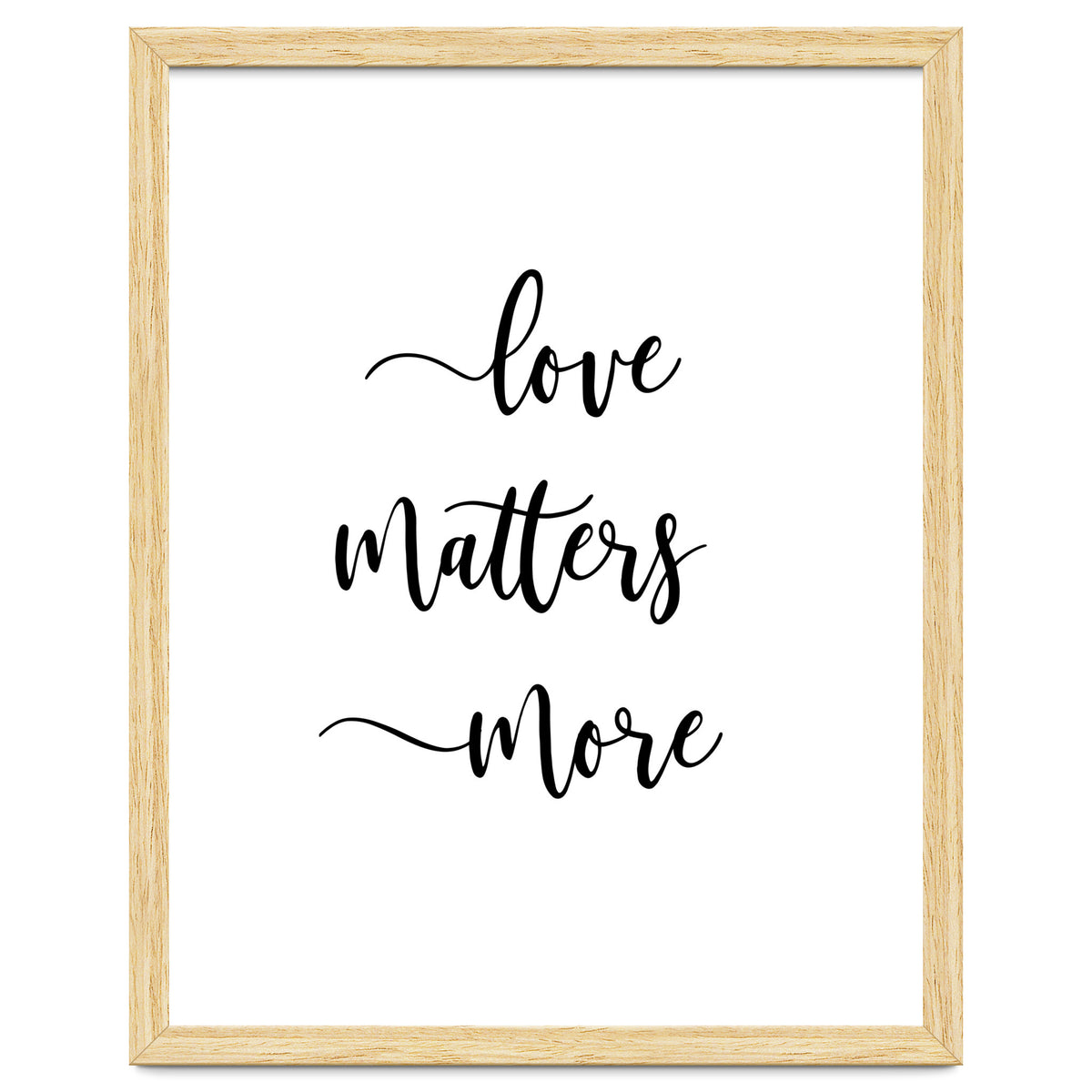 Love Matters More