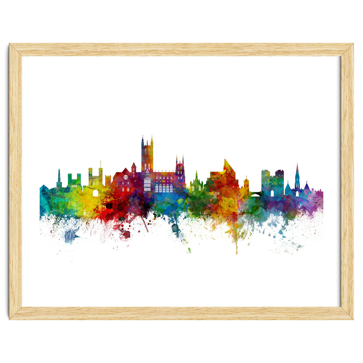 Canterbury England Skyline