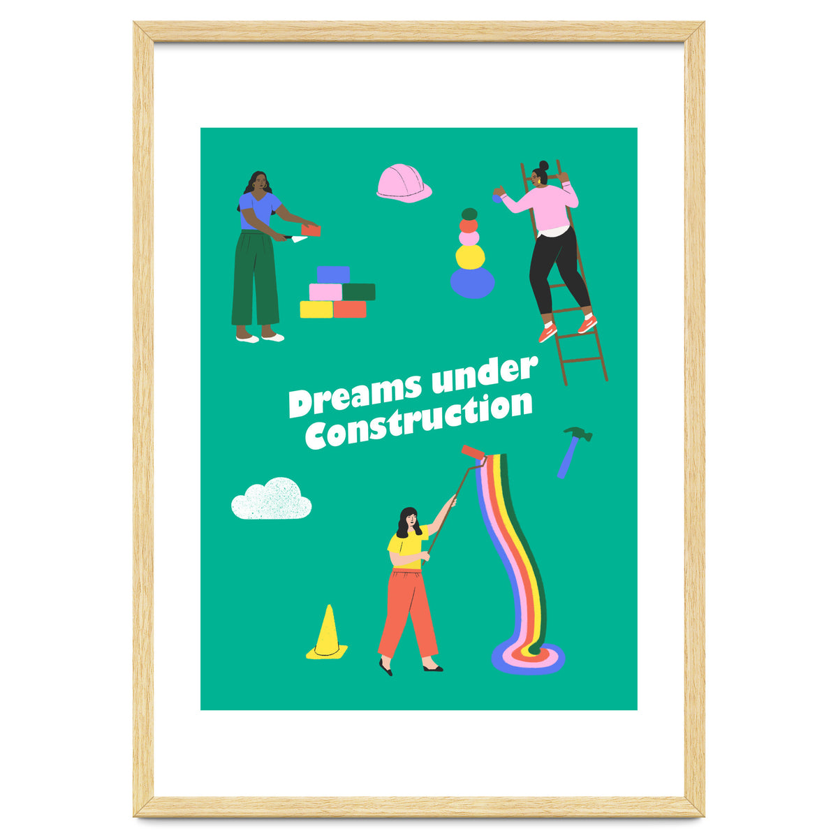 Dreams Under Construction Green