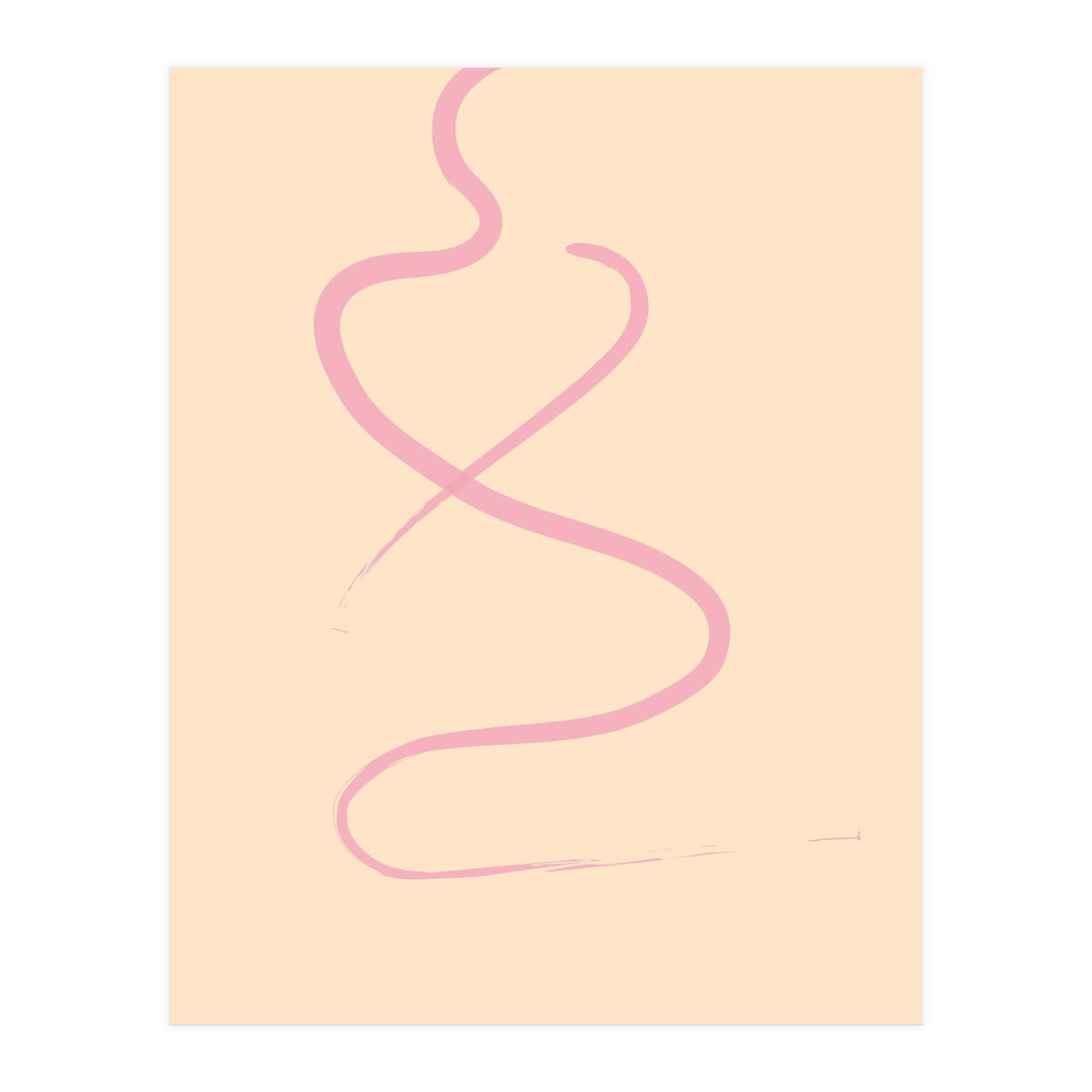 Seated line drawing No 2 (Print Only)