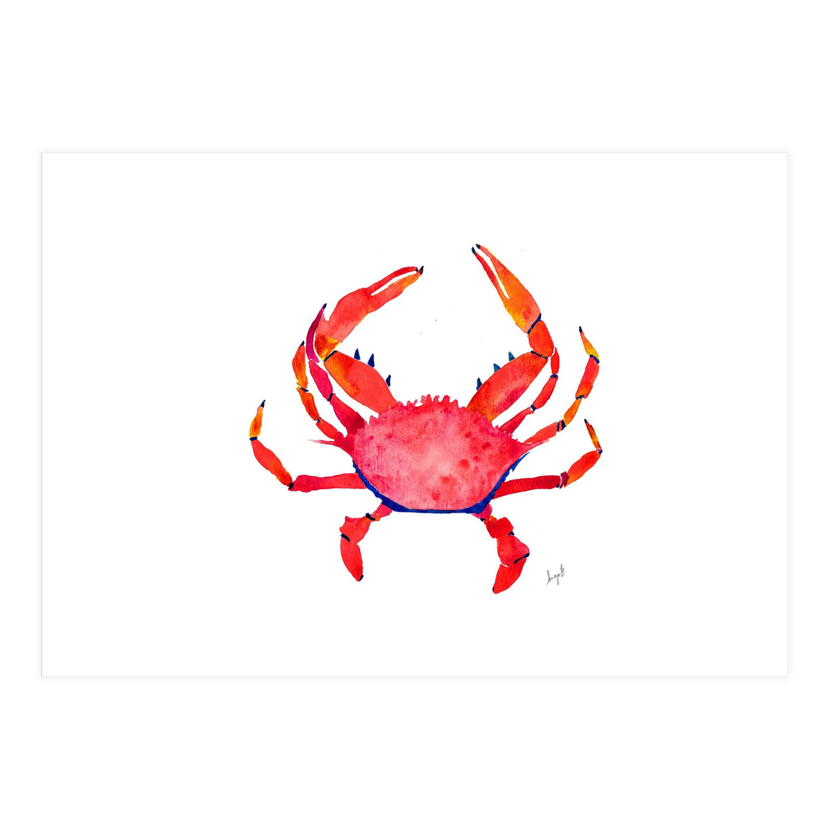 Red Crab (Print Only)