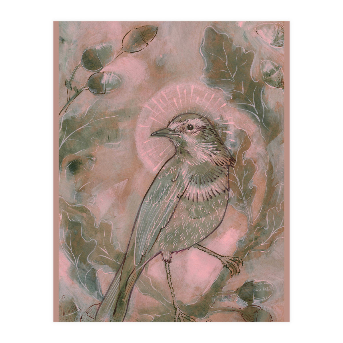 Birdsongsignedborder (Print Only)